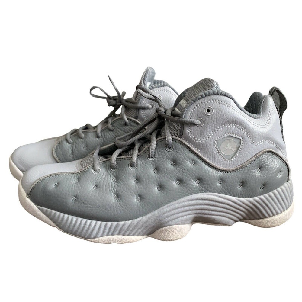 NIKE Air Jordan Jumpman Team 2 Shoes - Wolf Grey - Mens Size 11
